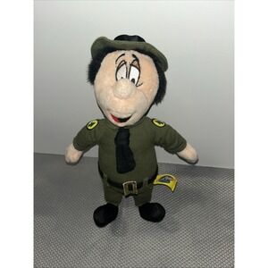 Hanna‎ Barbera Yogi Bear Jellystone Park Ranger Smith 11" Plush Stuffed Doll Toy